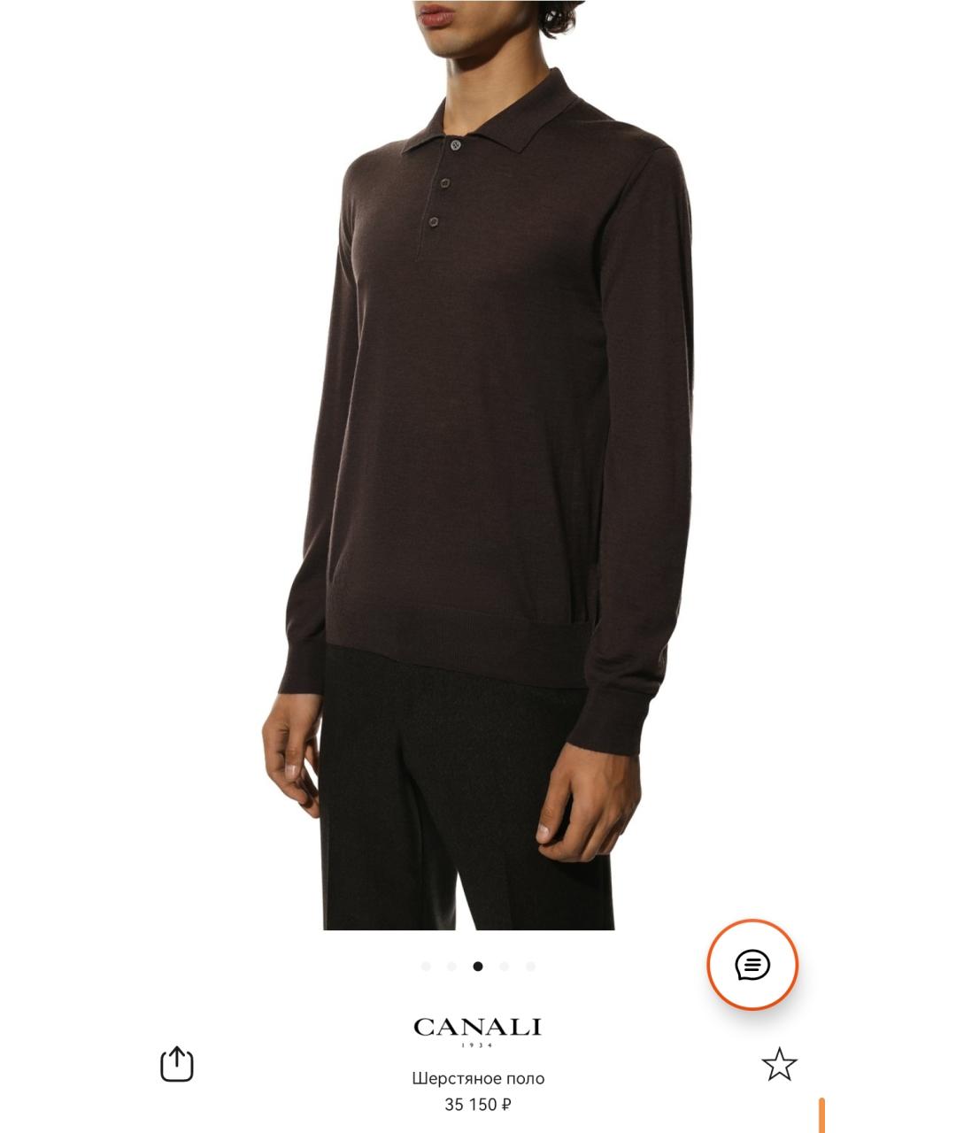 CANALI Шерстяной джемпер / свитер, фото 5