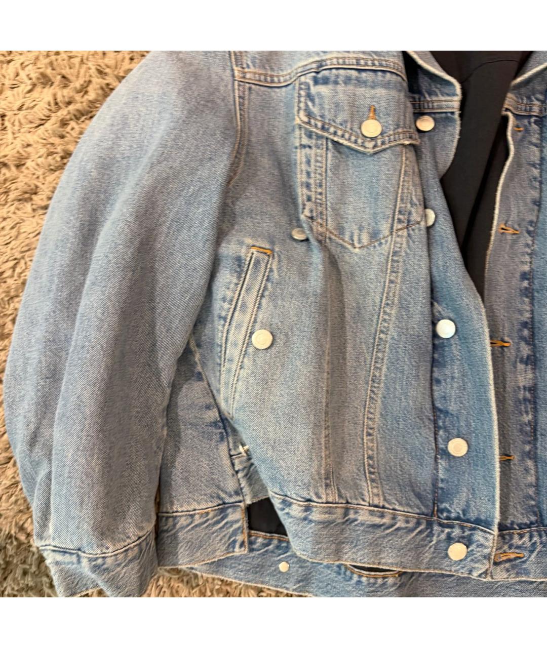 HAIKURE Голубая хлопковая куртка, фото 3