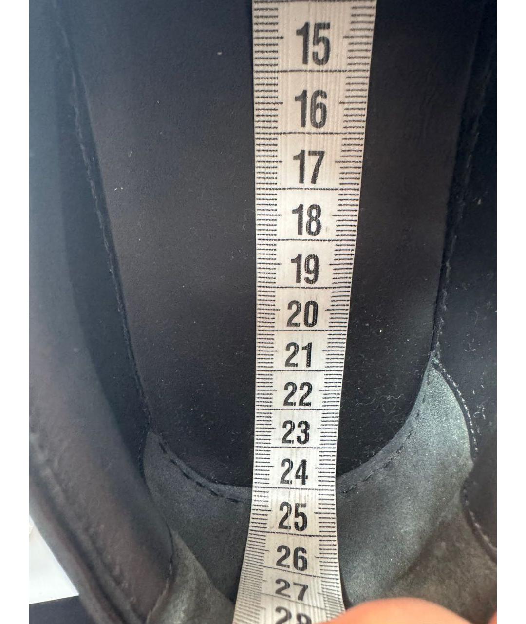 CELINE Синие кожаные слипоны, фото 7