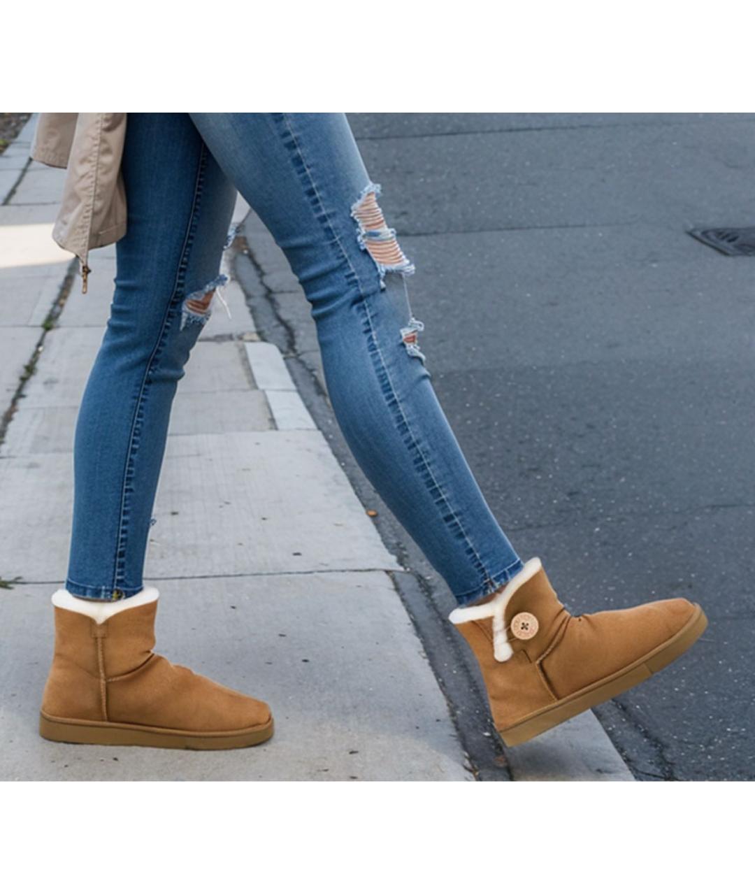 UGG AUSTRALIA Коричневые сапоги, фото 8