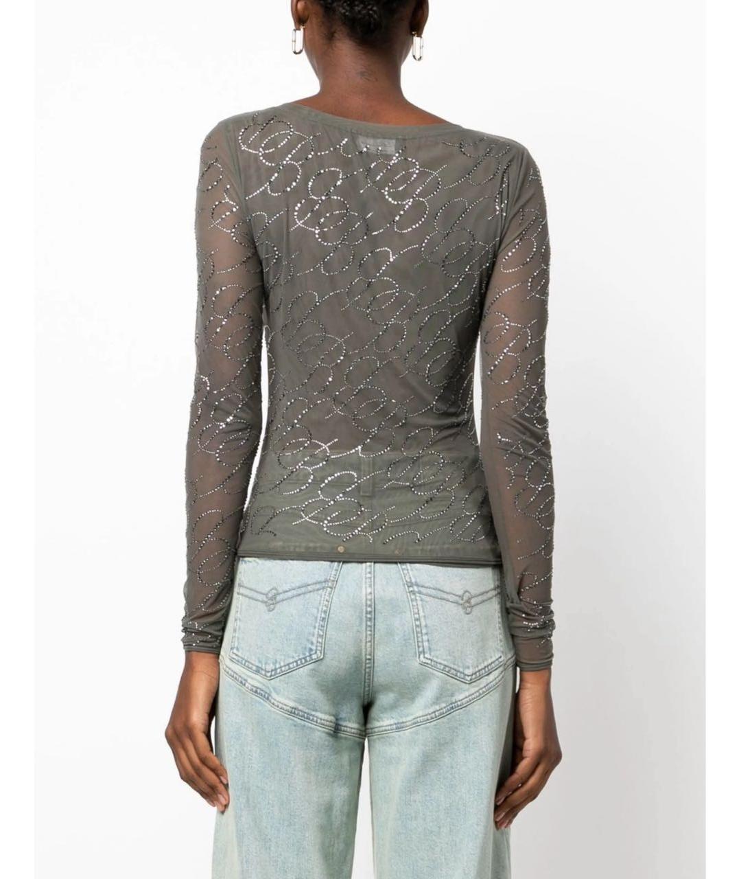 BLUMARINE Серый джемпер / свитер, фото 3