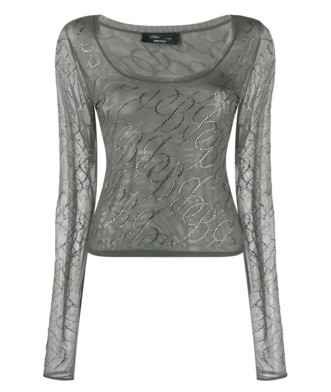 BLUMARINE Серый джемпер / свитер, фото 1