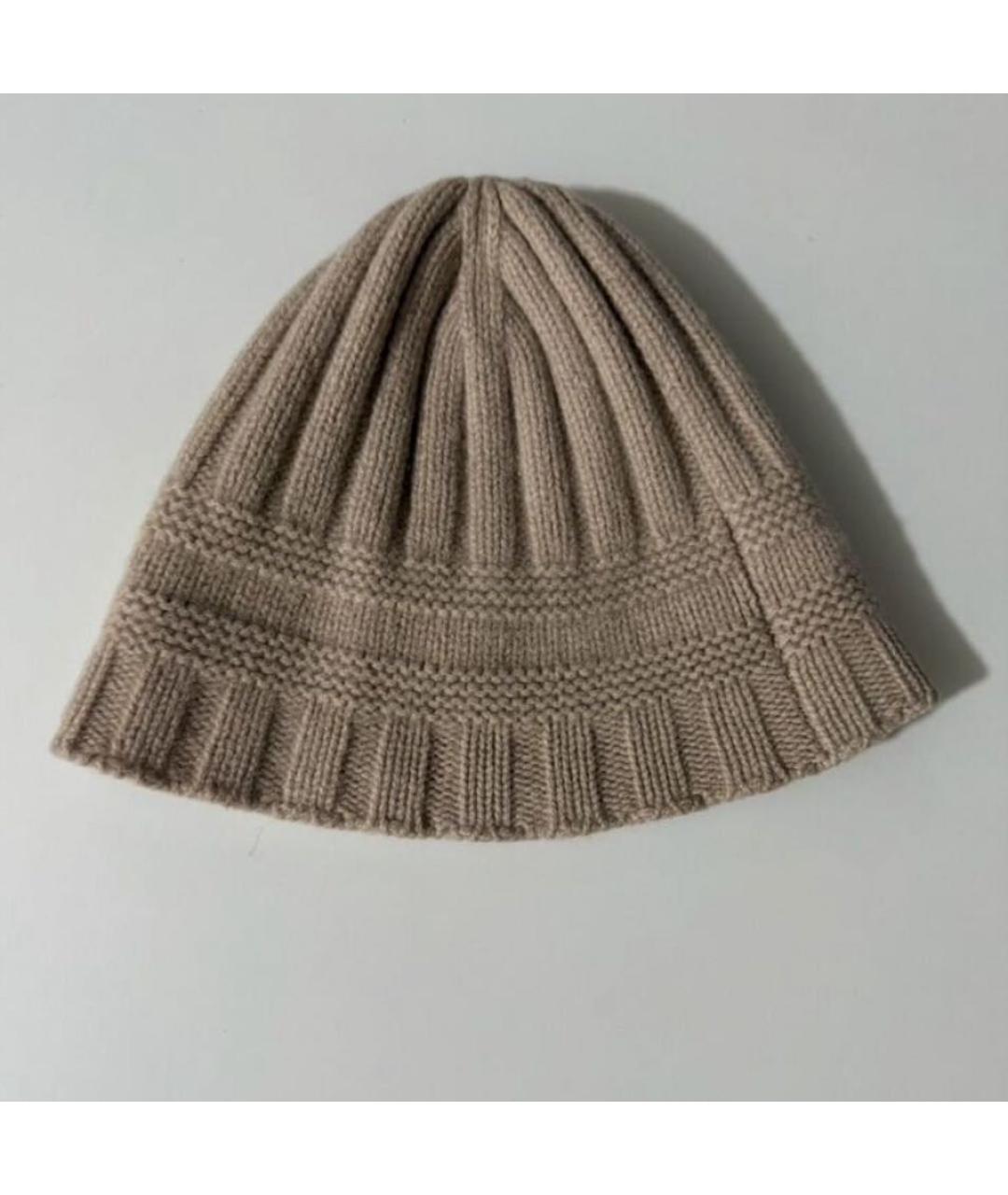 GUCCI Бежевая шерстяная шапка, фото 2