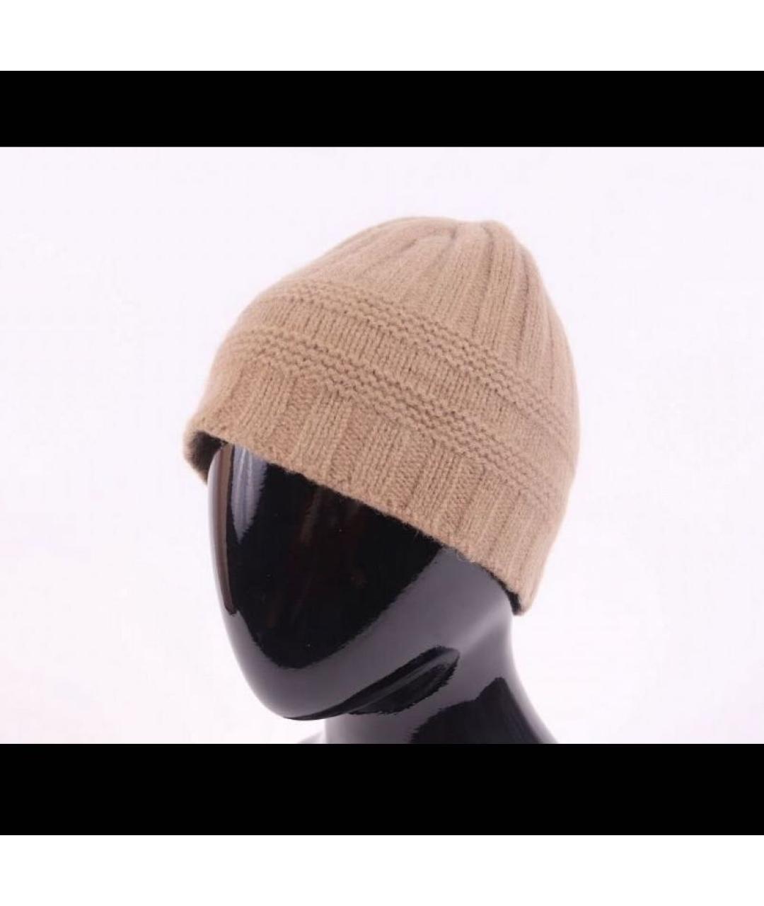 GUCCI Бежевая шерстяная шапка, фото 4