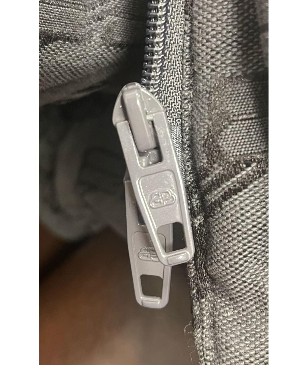 BALENCIAGA Серый полиэстеровый пуховик, фото 8