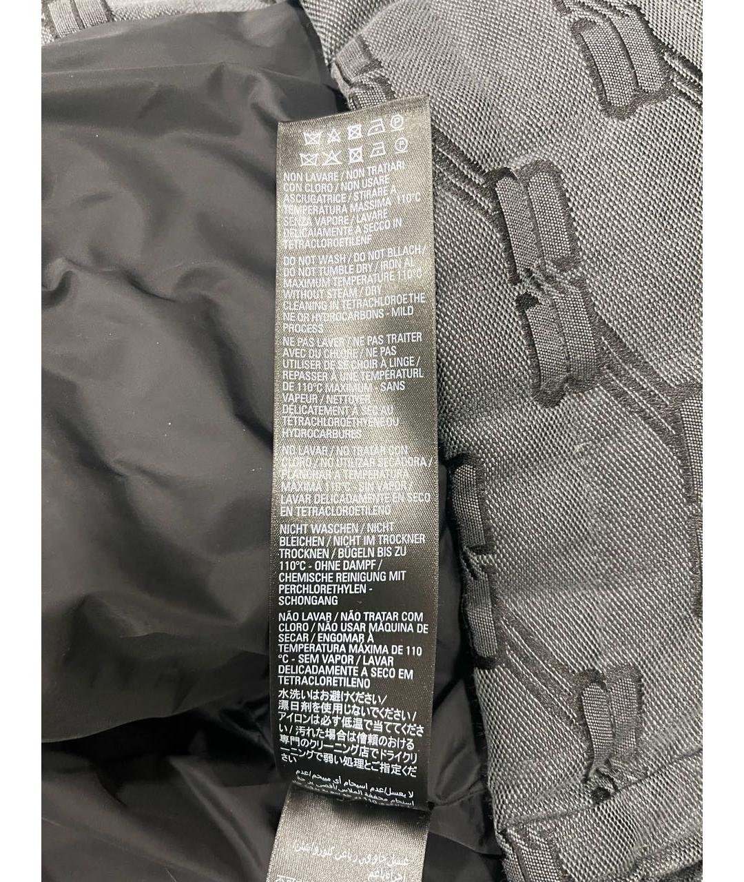 BALENCIAGA Серый полиэстеровый пуховик, фото 7