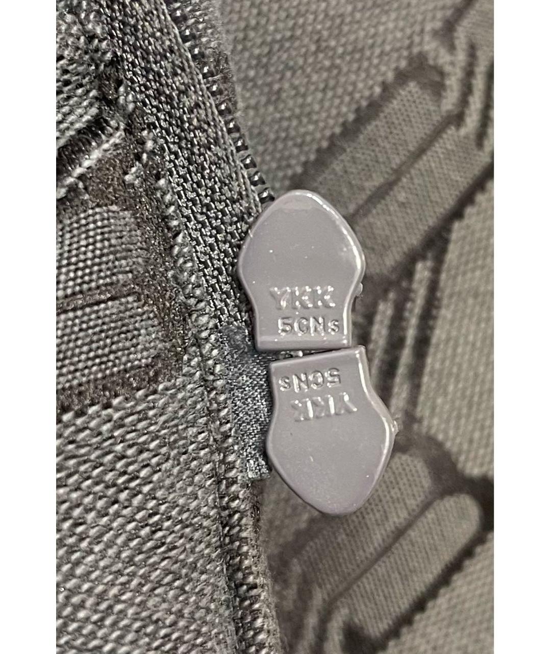 BALENCIAGA Серый полиэстеровый пуховик, фото 4