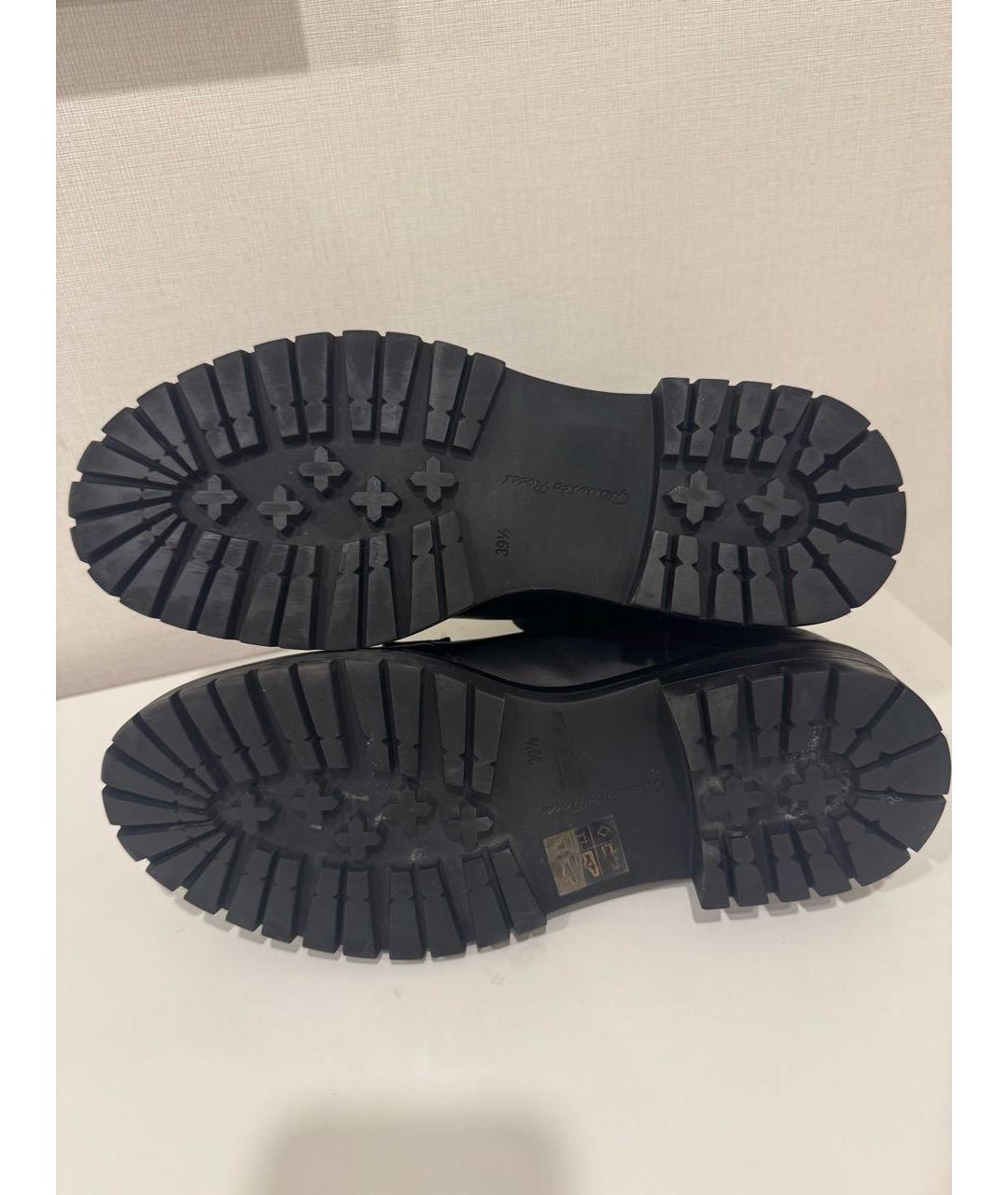 GIANVITO ROSSI Черные кожаные ботинки, фото 6