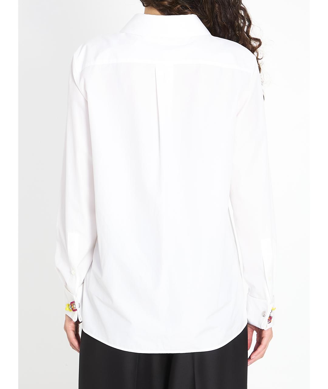 LOEWE Белая хлопковая рубашка, фото 5