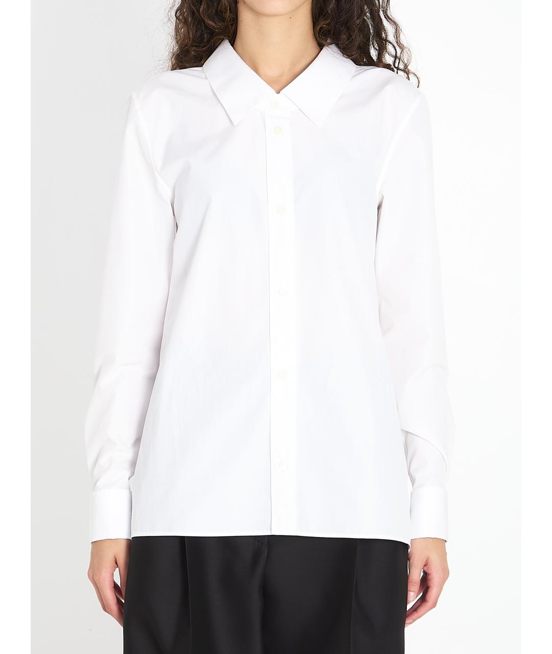 LOEWE Белая хлопковая рубашка, фото 2