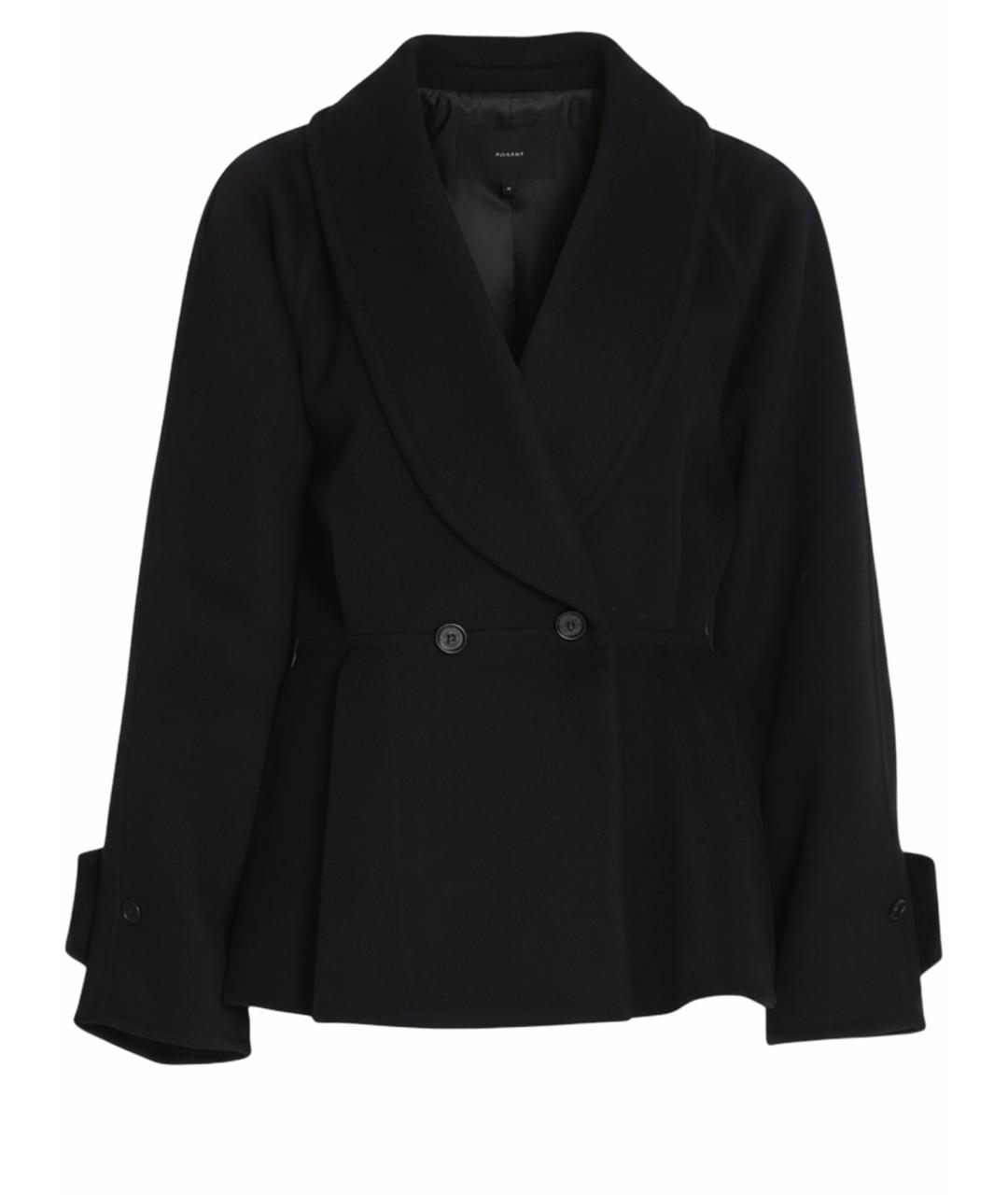 CHLOE Черное шерстяное пальто, фото 1