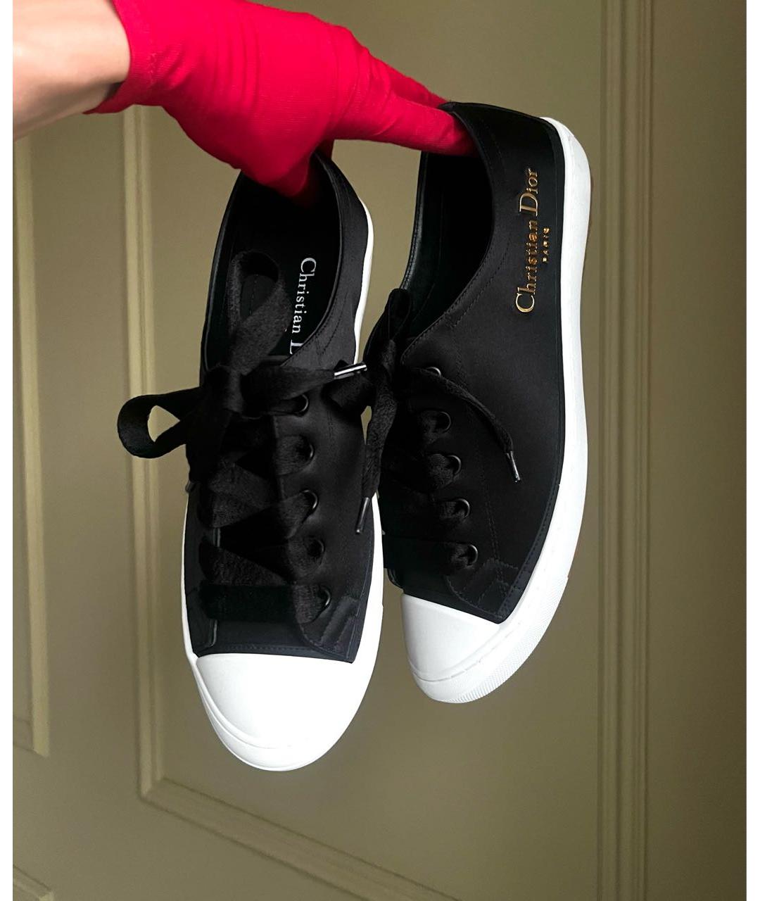 CHRISTIAN DIOR Черные кеды, фото 7