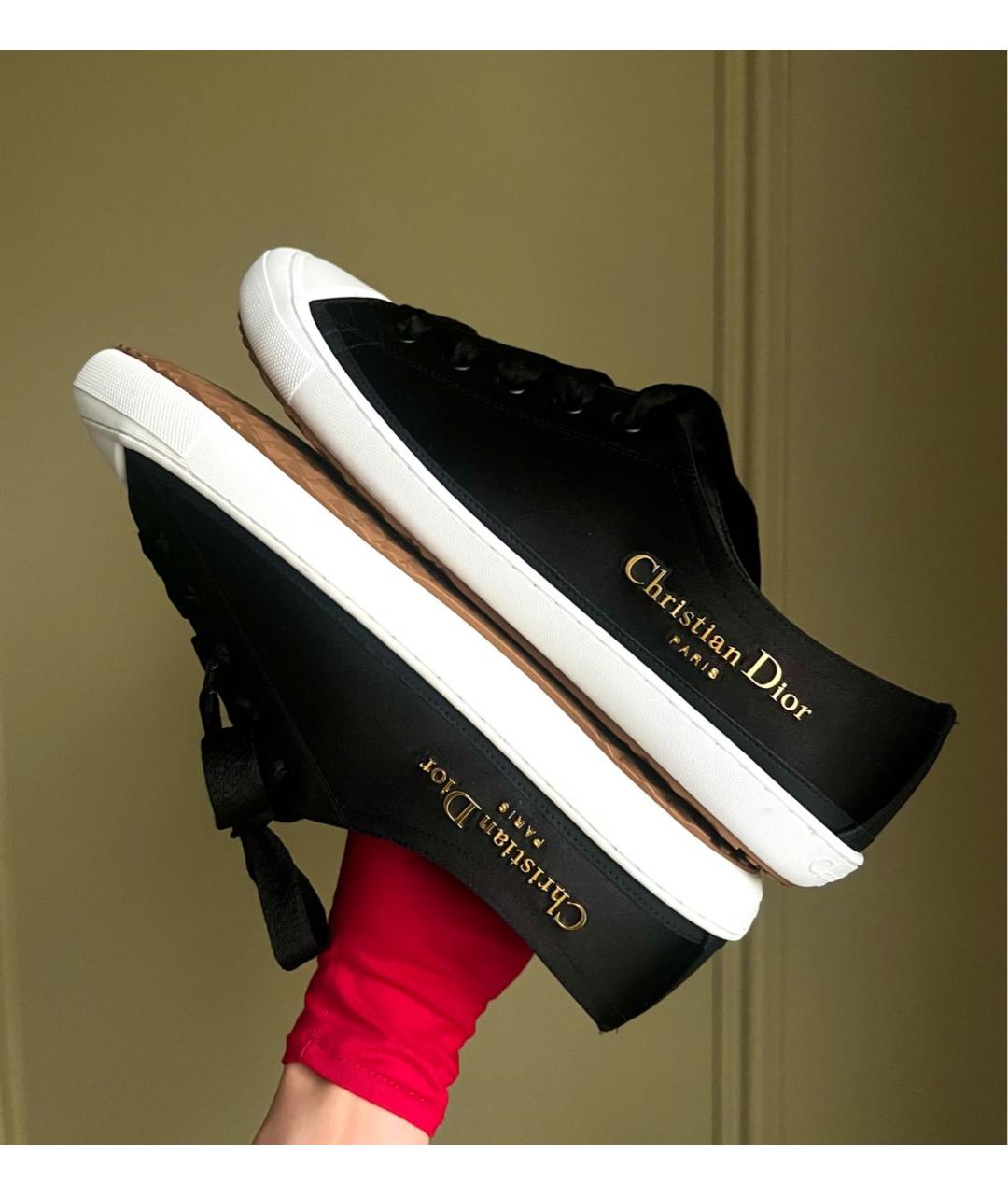 CHRISTIAN DIOR Черные кеды, фото 8
