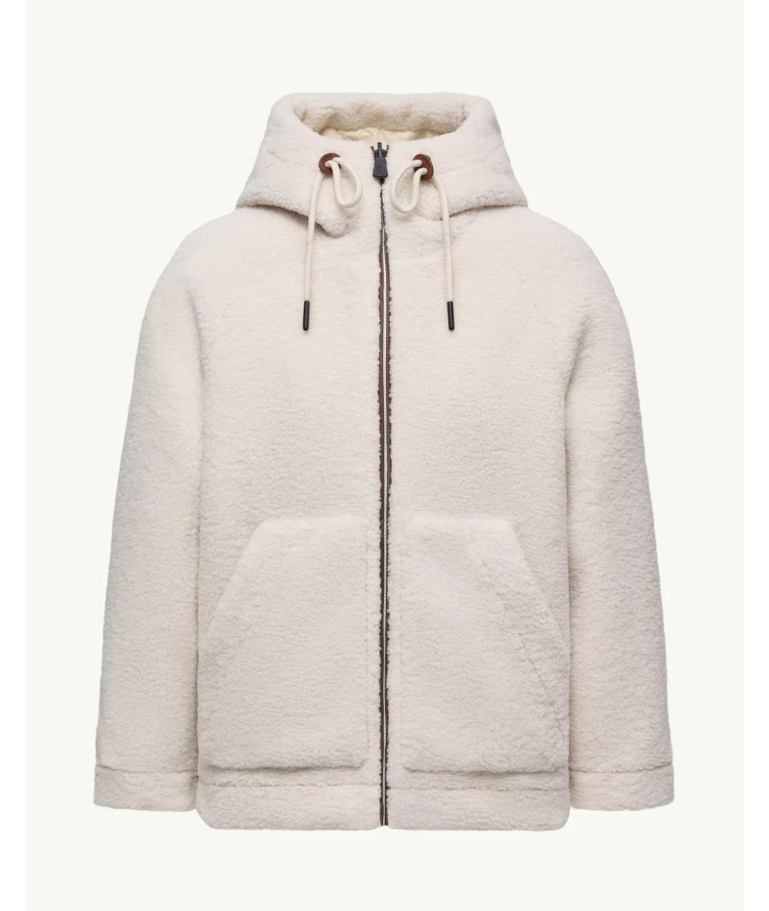 MONCLER GRENOBLE Белая полиамидовая куртка, фото 7