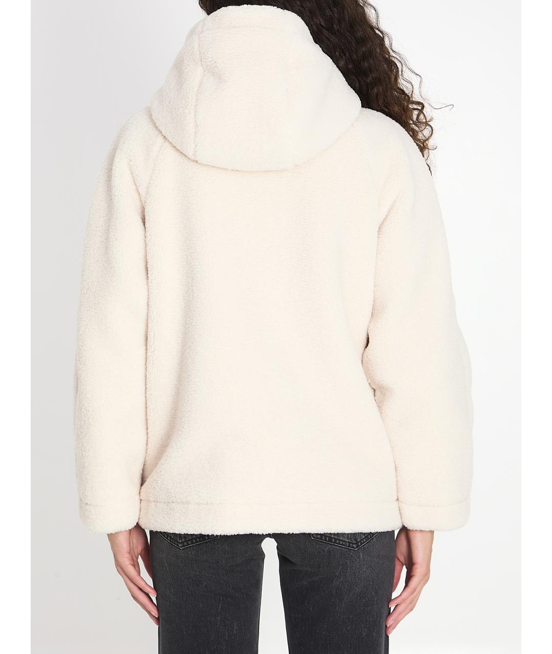 MONCLER GRENOBLE Белая полиамидовая куртка, фото 5