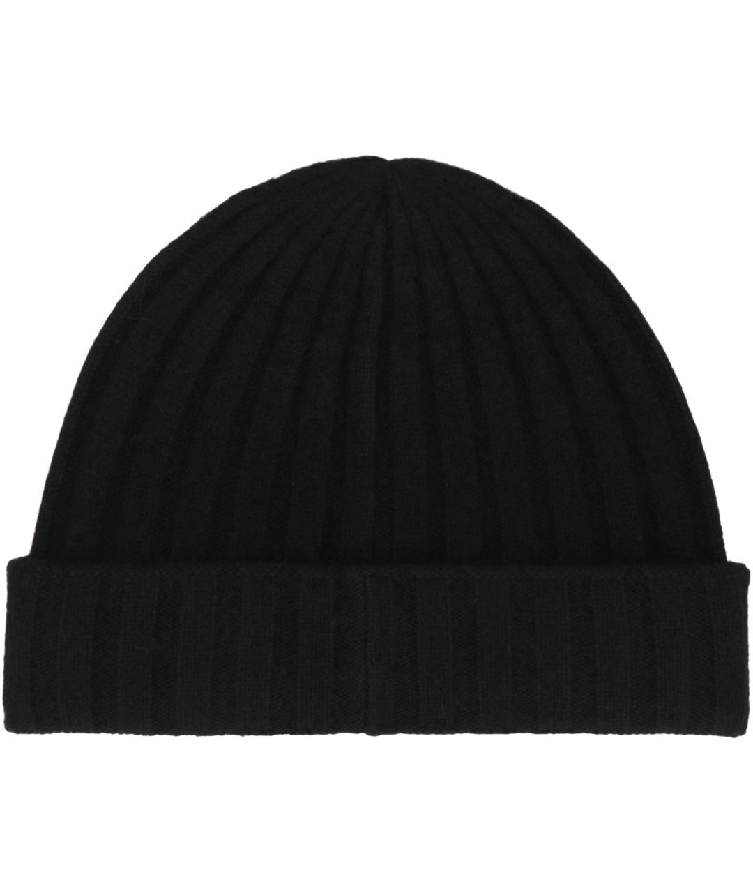 TOTEME Черная кашемировая шапка, фото 3