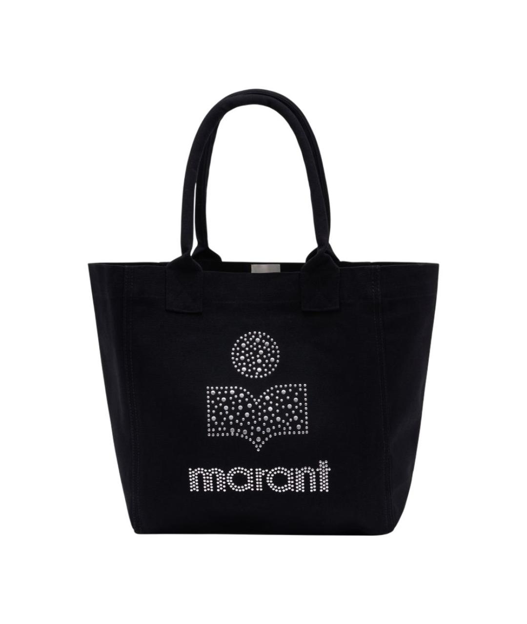 ISABEL MARANT Черная тканевая сумка тоут, фото 1