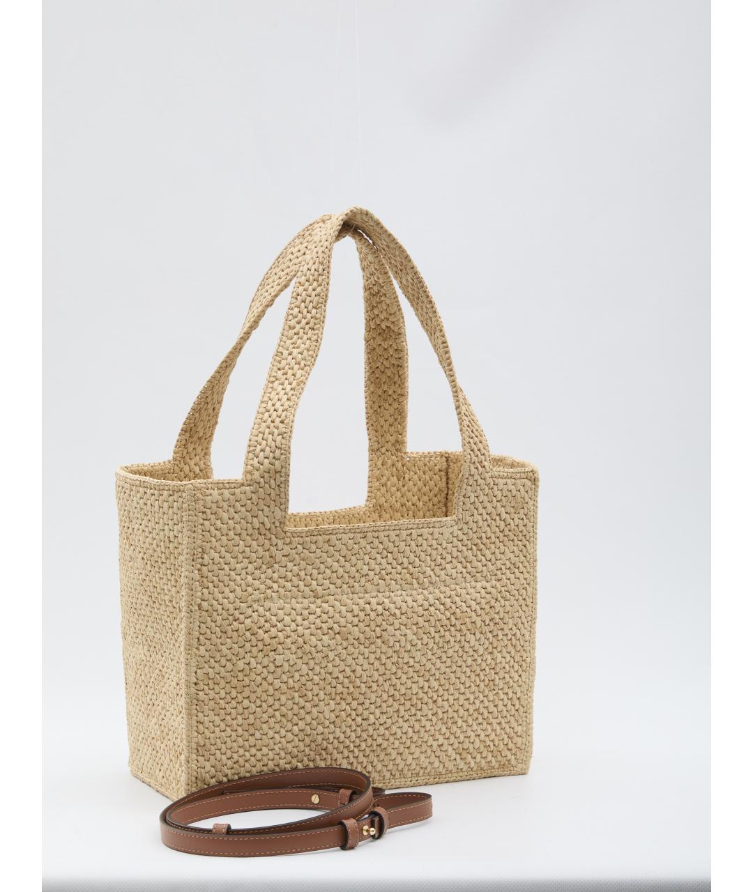 LOEWE Бежевая сумка тоут, фото 2