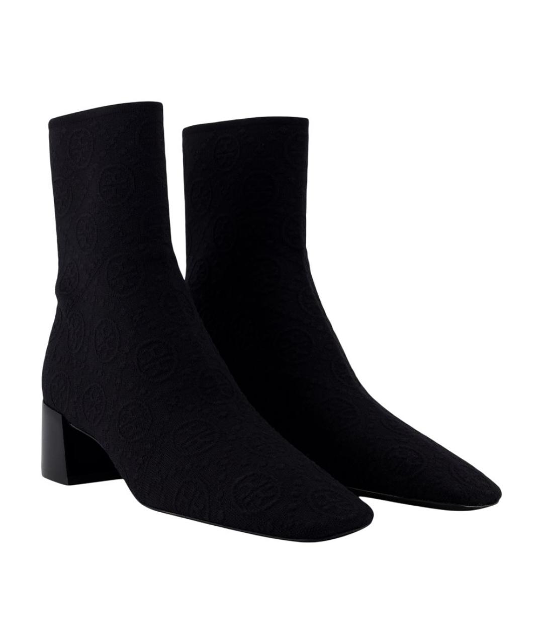 TORY BURCH Черные сапоги, фото 2