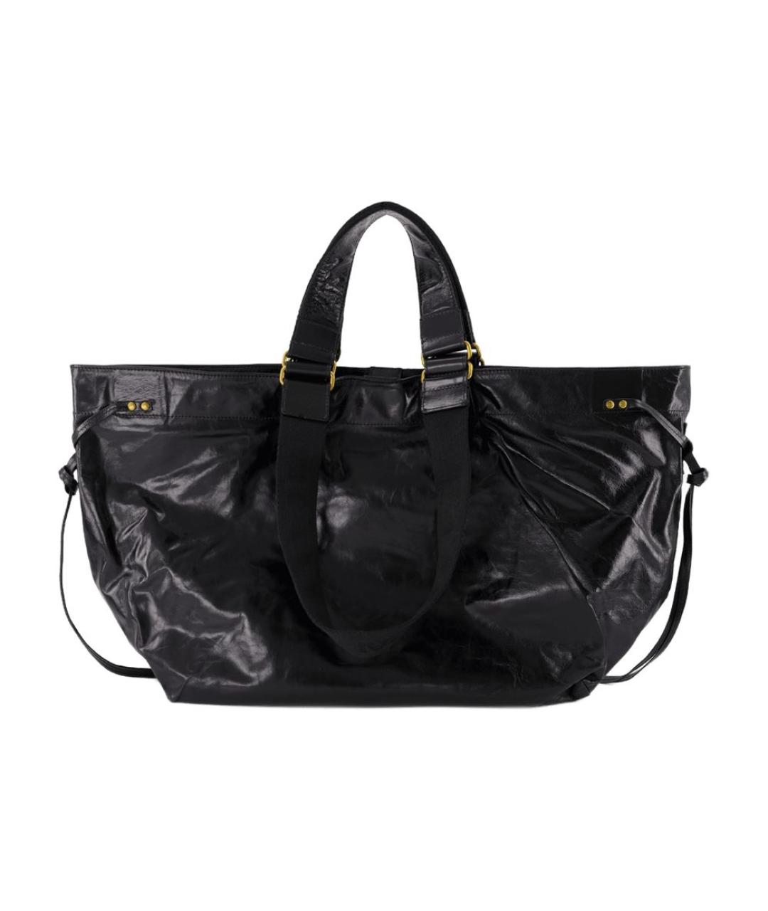 ISABEL MARANT Черная синтетическая сумка через плечо, фото 3