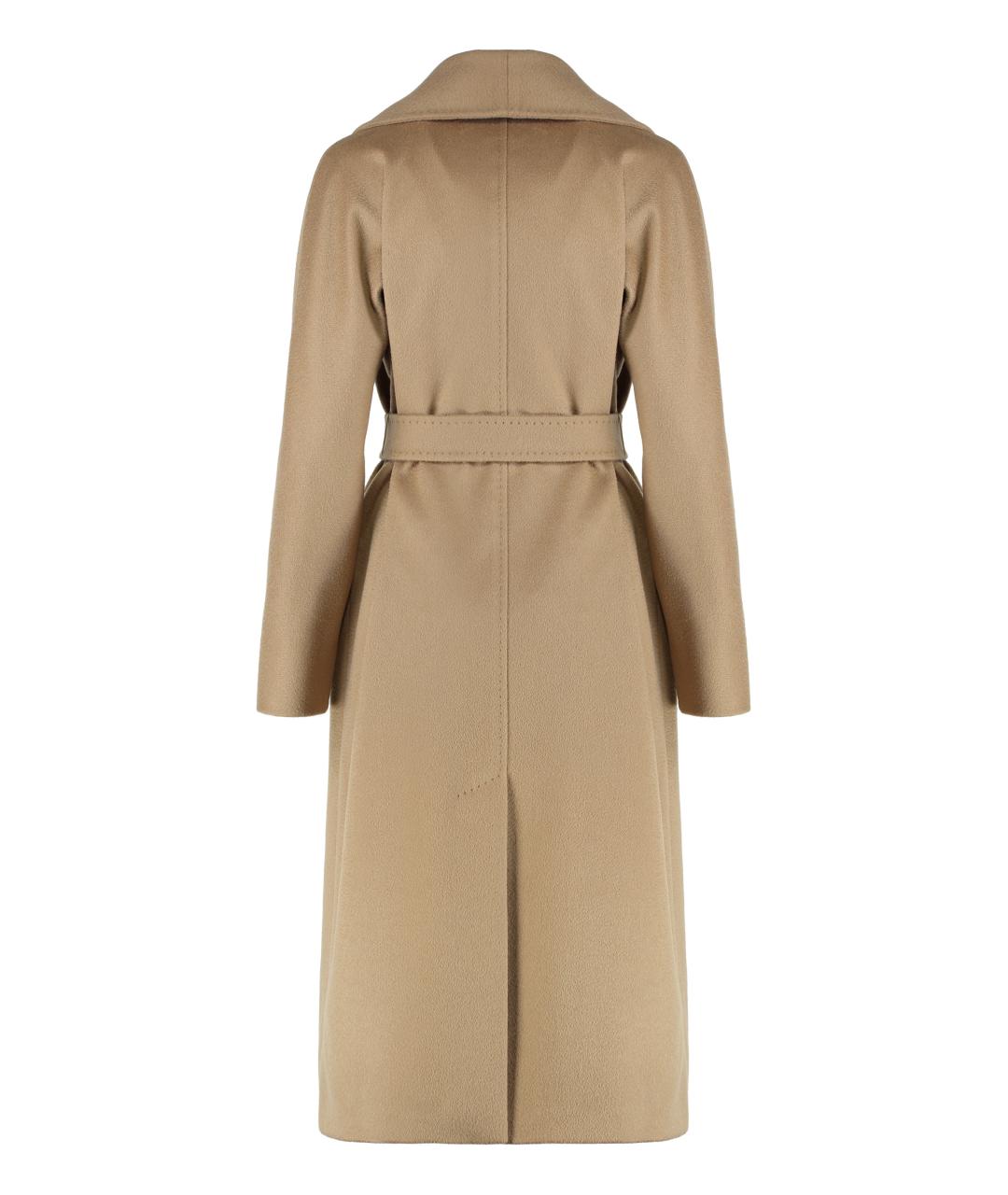 MAX MARA STUDIO Бежевое кашемировое пальто, фото 2