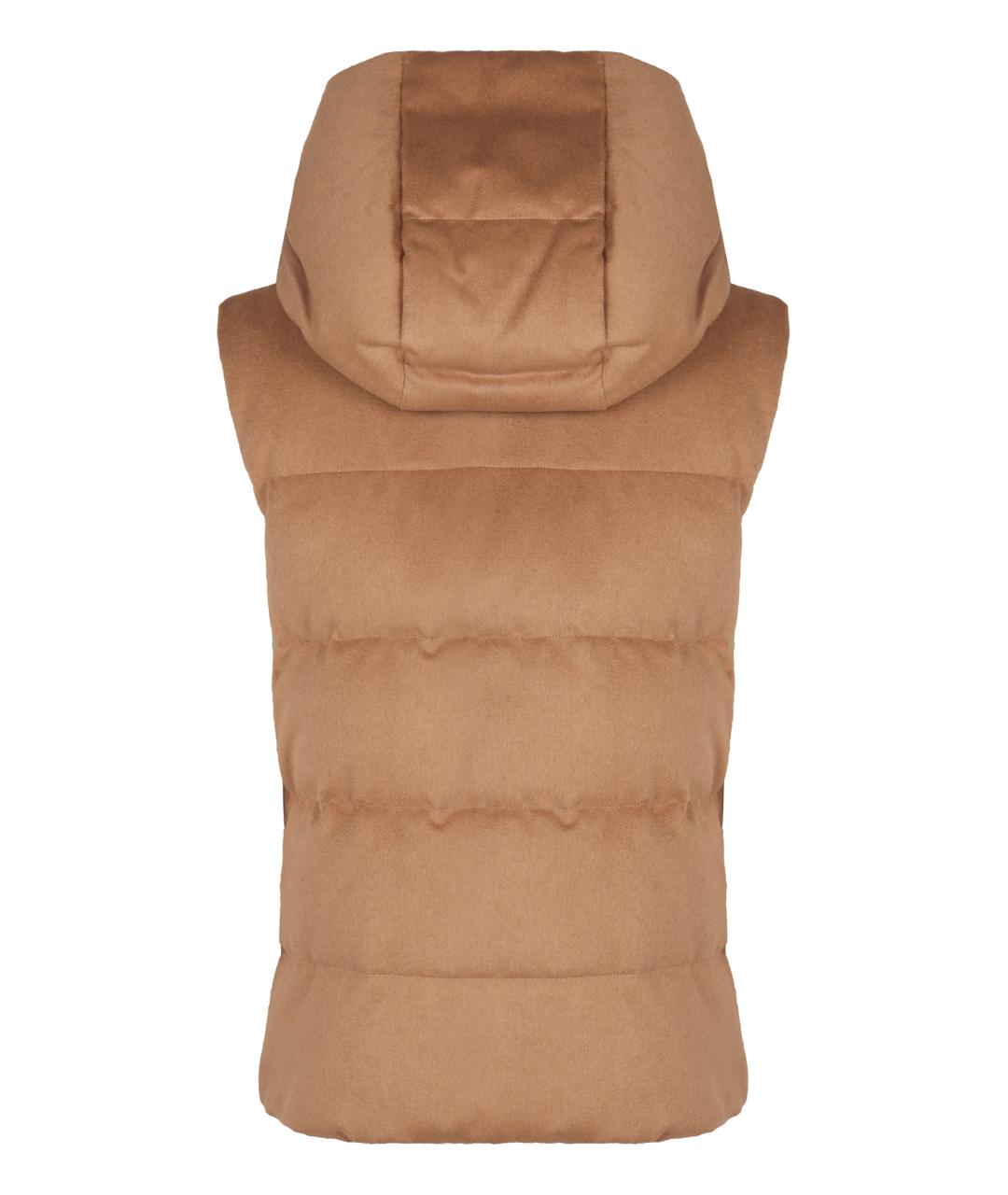 'S MAX MARA Бежевый полиэстеровый жилет, фото 2