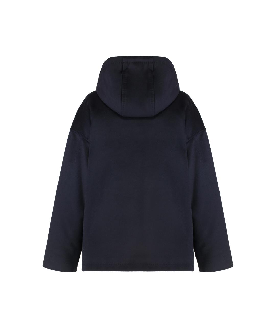 MAX MARA STUDIO Синяя шерстяная куртка, фото 2