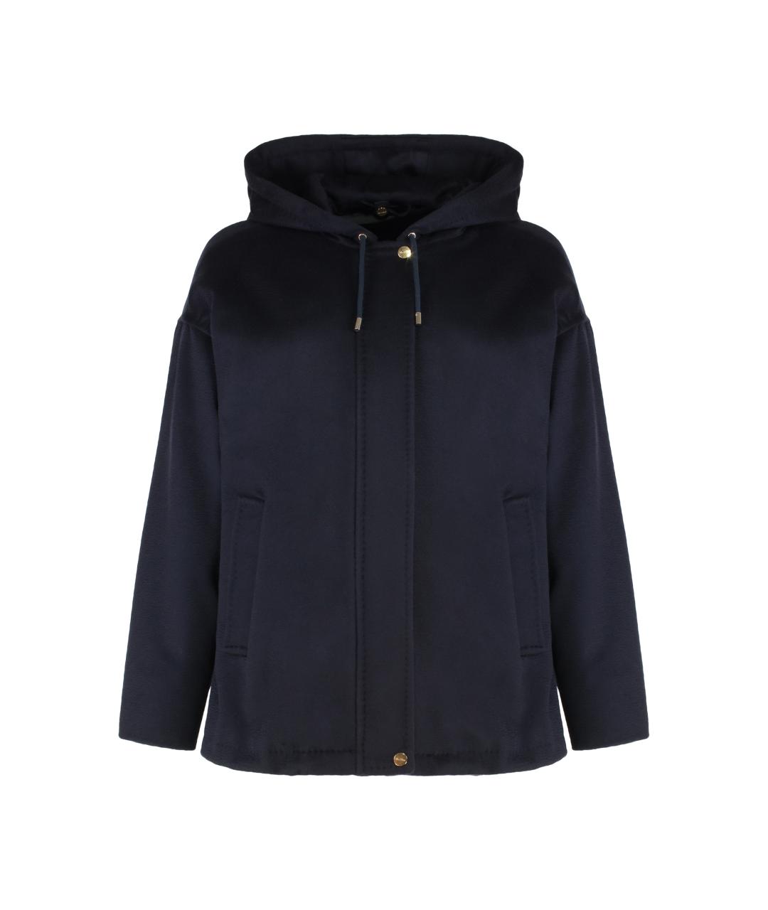 MAX MARA STUDIO Синяя шерстяная куртка, фото 1