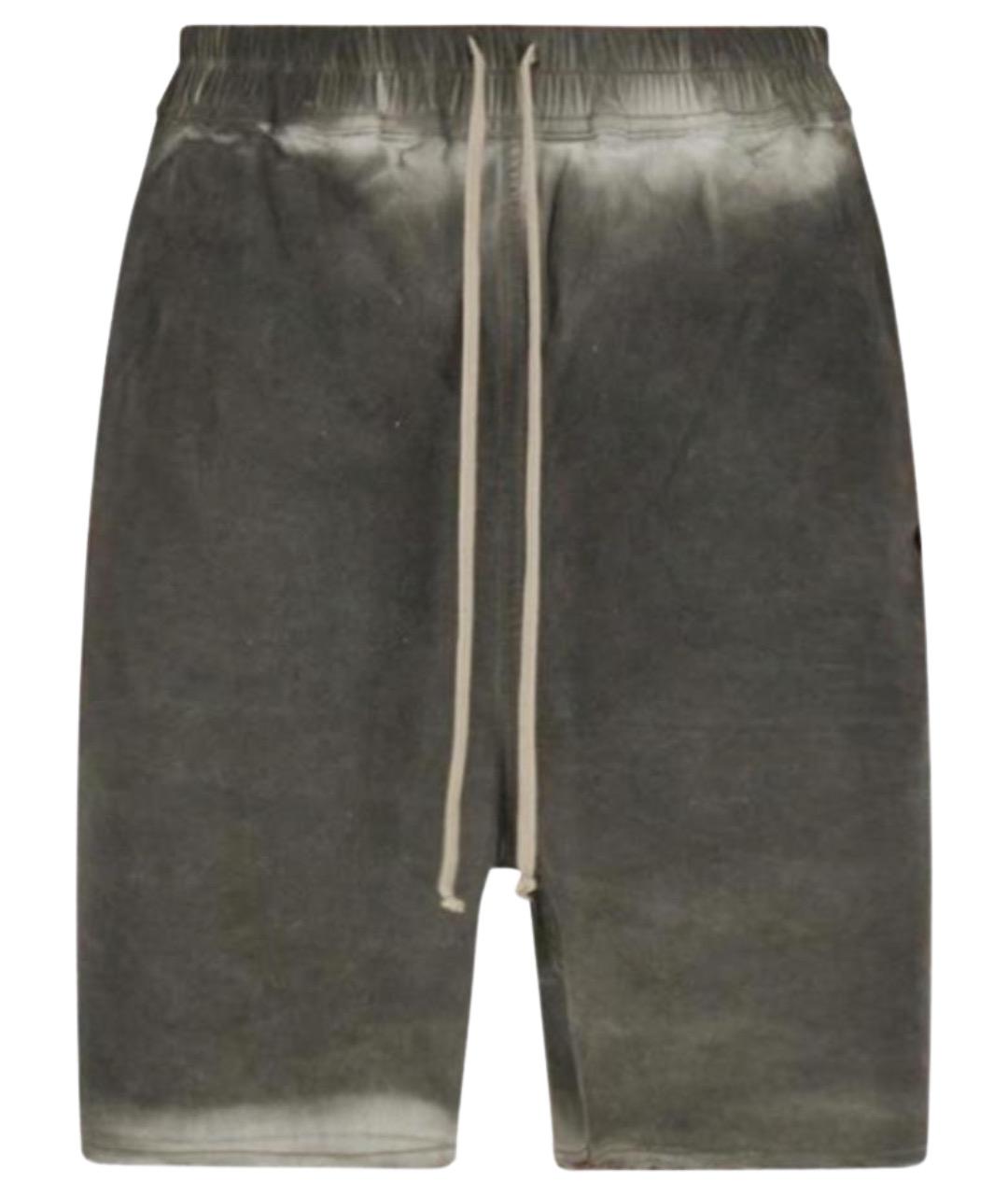 RICK OWENS Бежевые деним шорты, фото 1