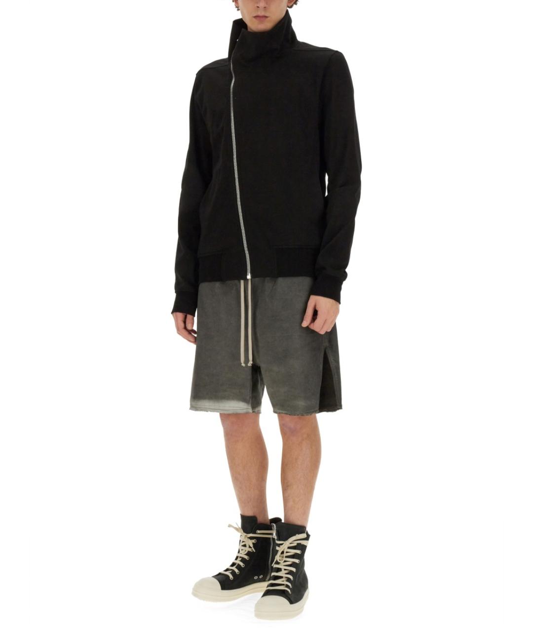 RICK OWENS Бежевые деним шорты, фото 2