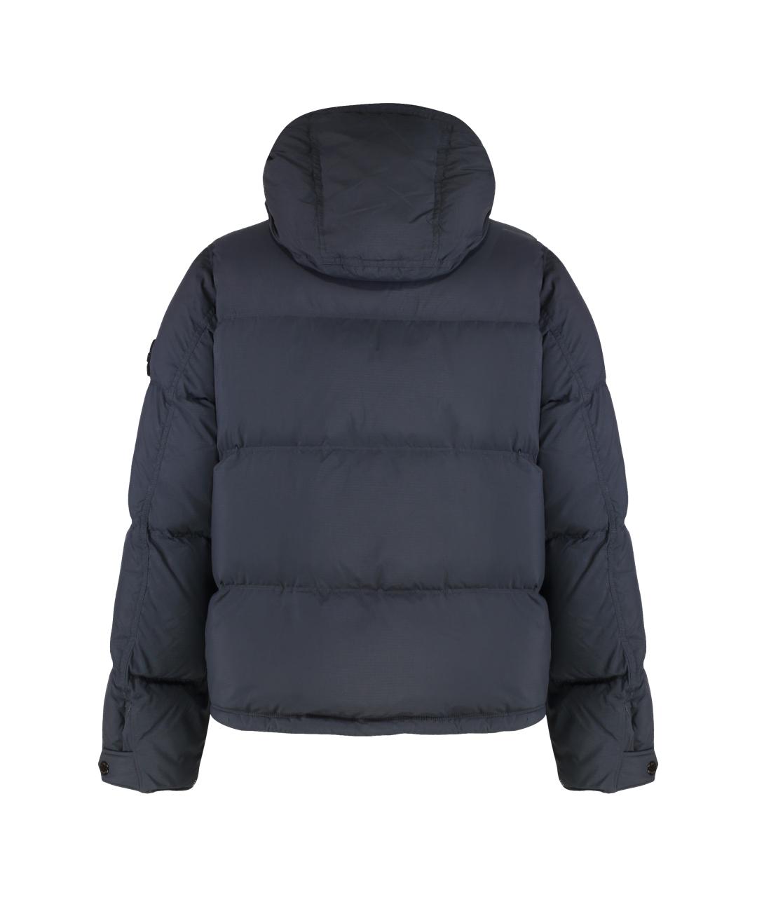 STONE ISLAND Синяя полиамидовая куртка, фото 2