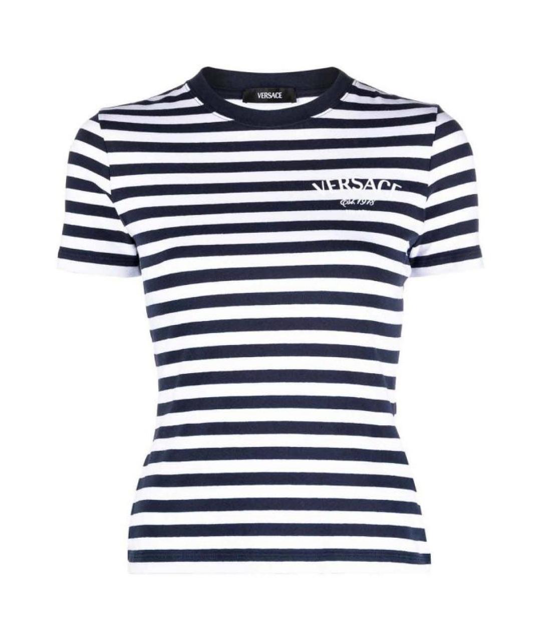 VERSACE Мульти хлопковая футболка, фото 1