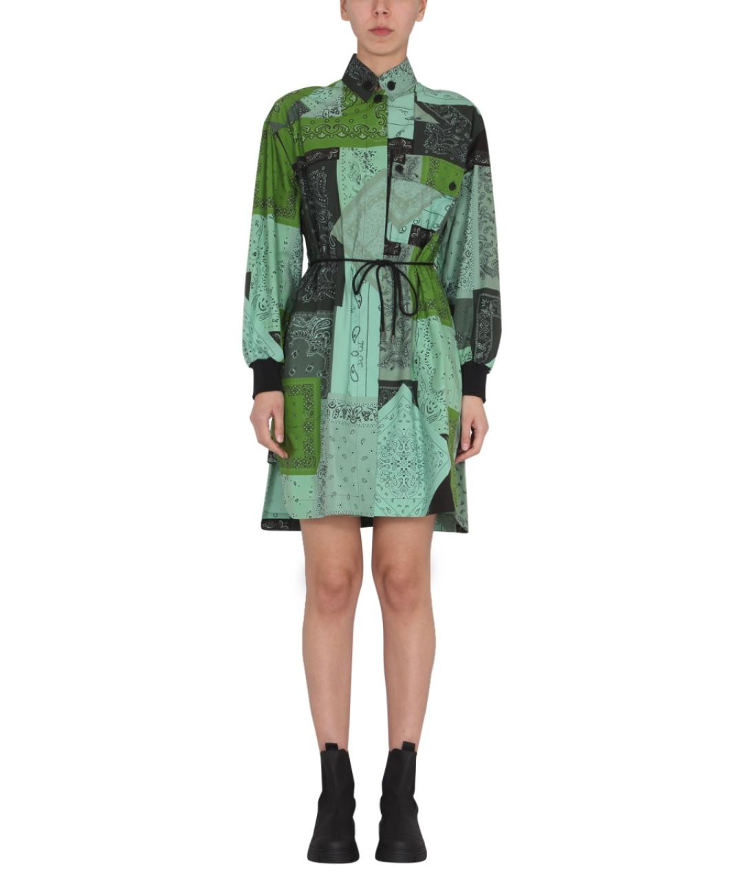 KENZO Мульти хлопковое повседневное платье, фото 2