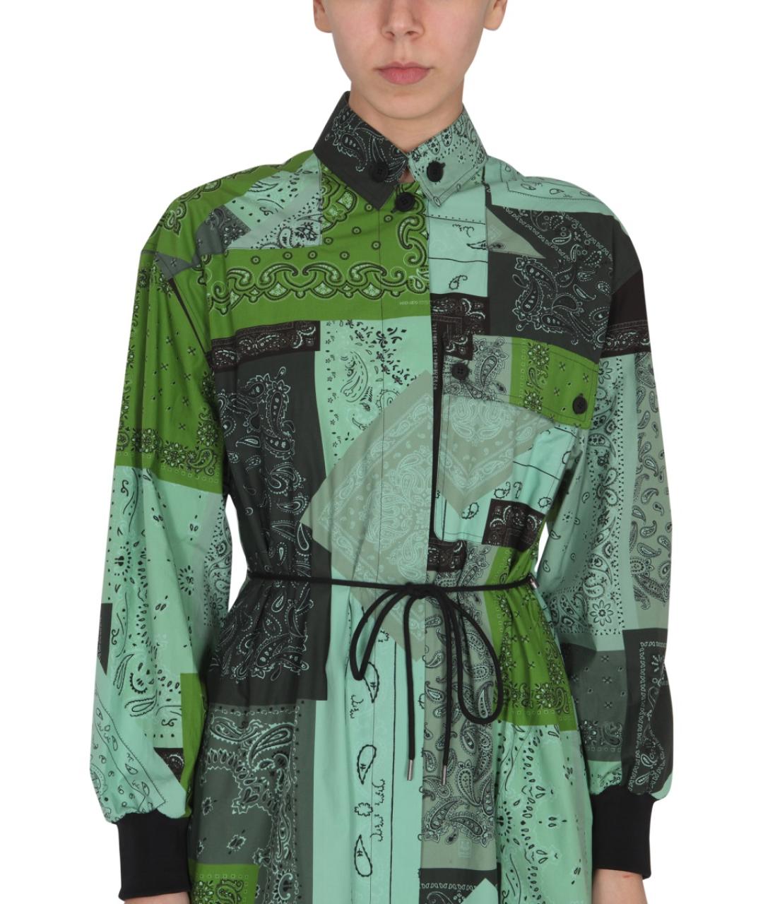 KENZO Мульти хлопковое повседневное платье, фото 5