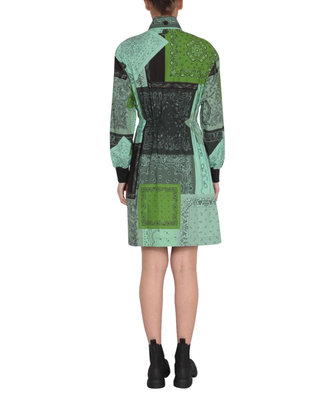 KENZO Мульти хлопковое повседневное платье, фото 4