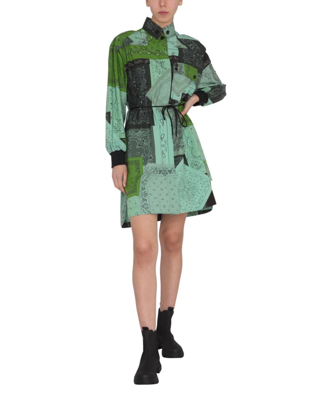 KENZO Мульти хлопковое повседневное платье, фото 3