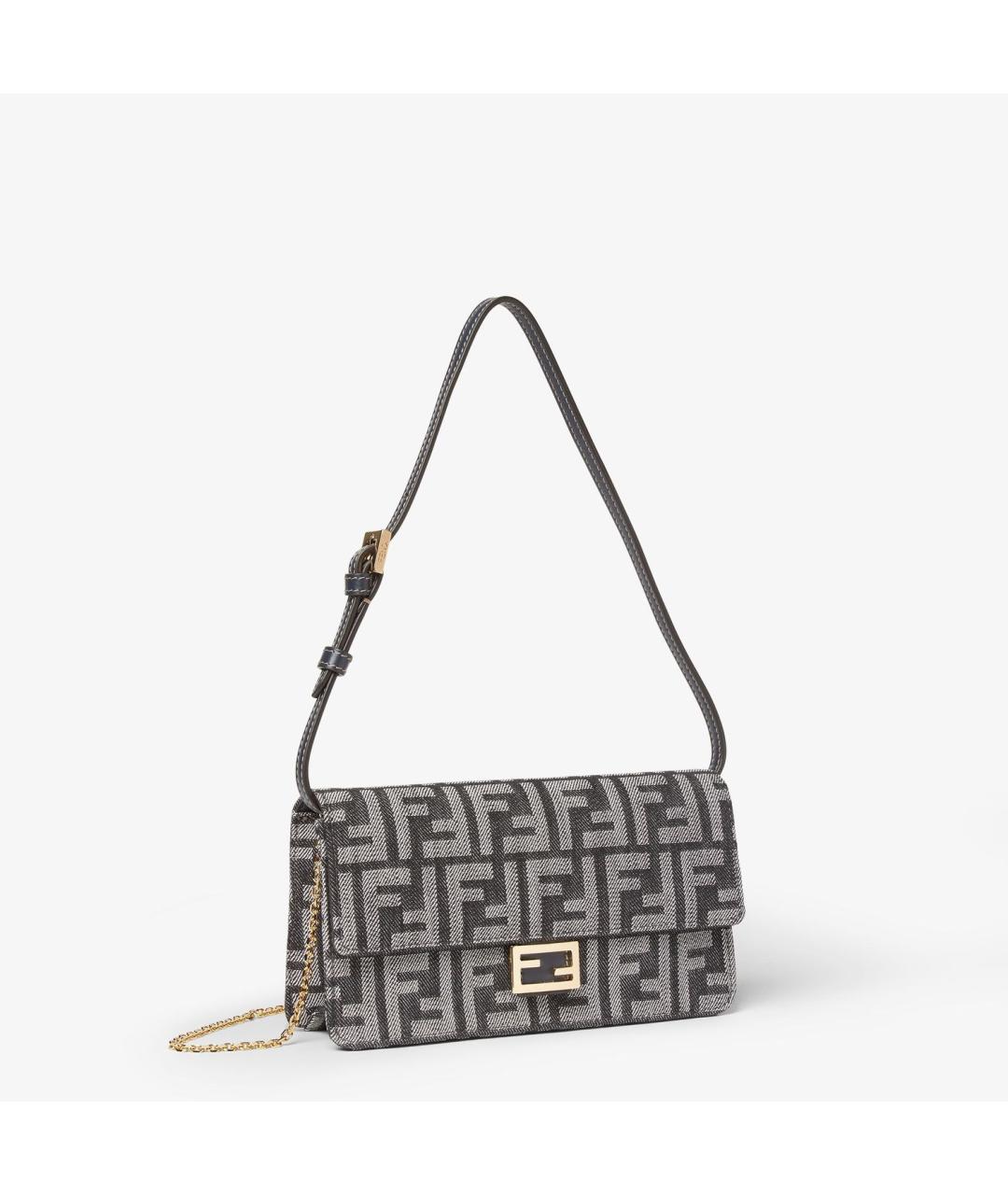 FENDI Мульти тканевая сумка через плечо, фото 3