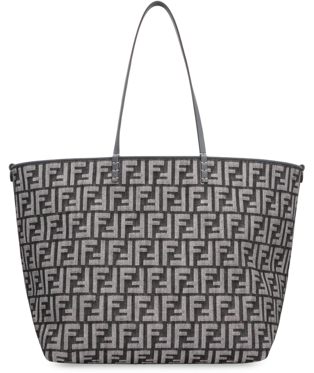 FENDI Синяя деним сумка тоут, фото 2