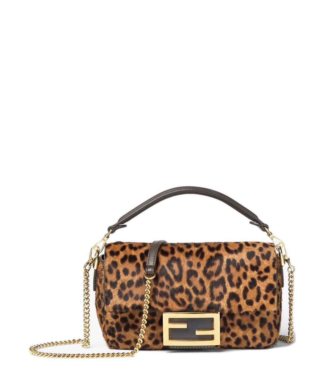 FENDI Мульти меховая сумка через плечо, фото 1