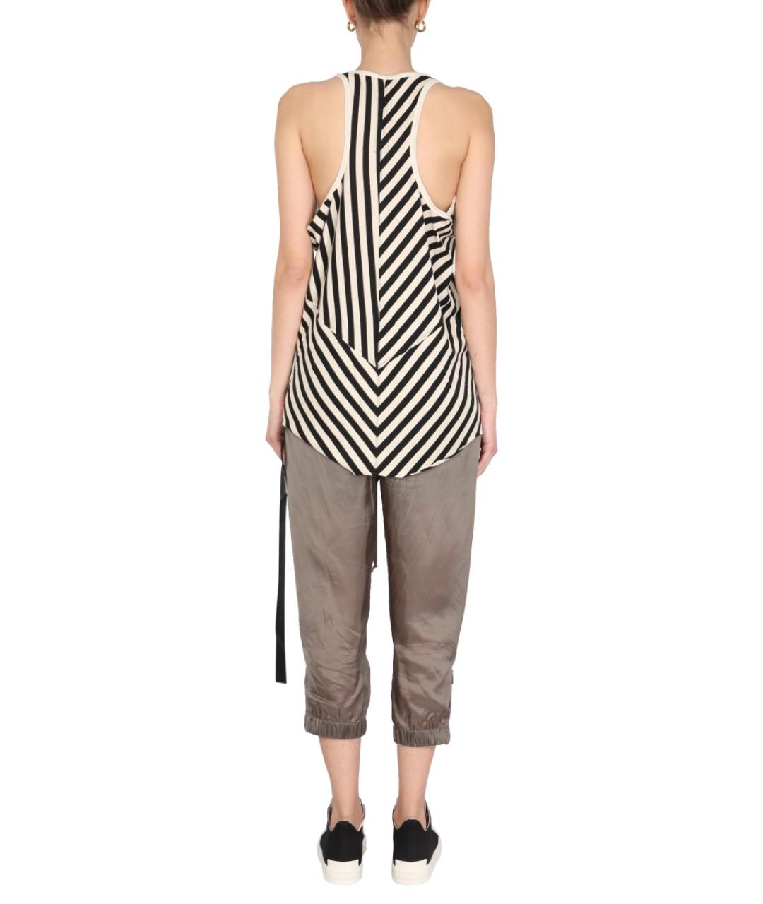 RICK OWENS DRKSHDW Белая хлопковая майка, фото 3