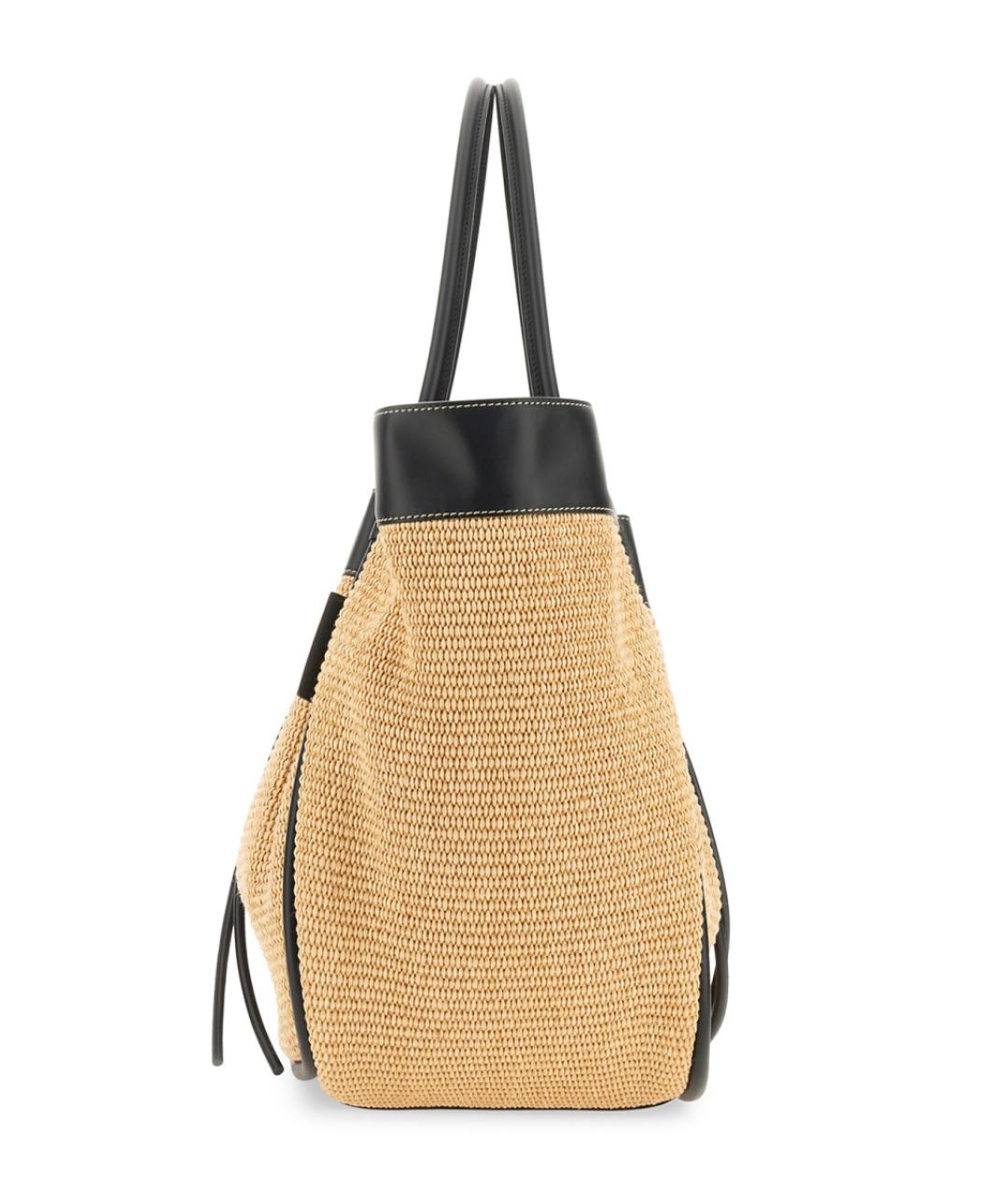 PROENZA SCHOULER Бежевая пелетеная сумка тоут, фото 3