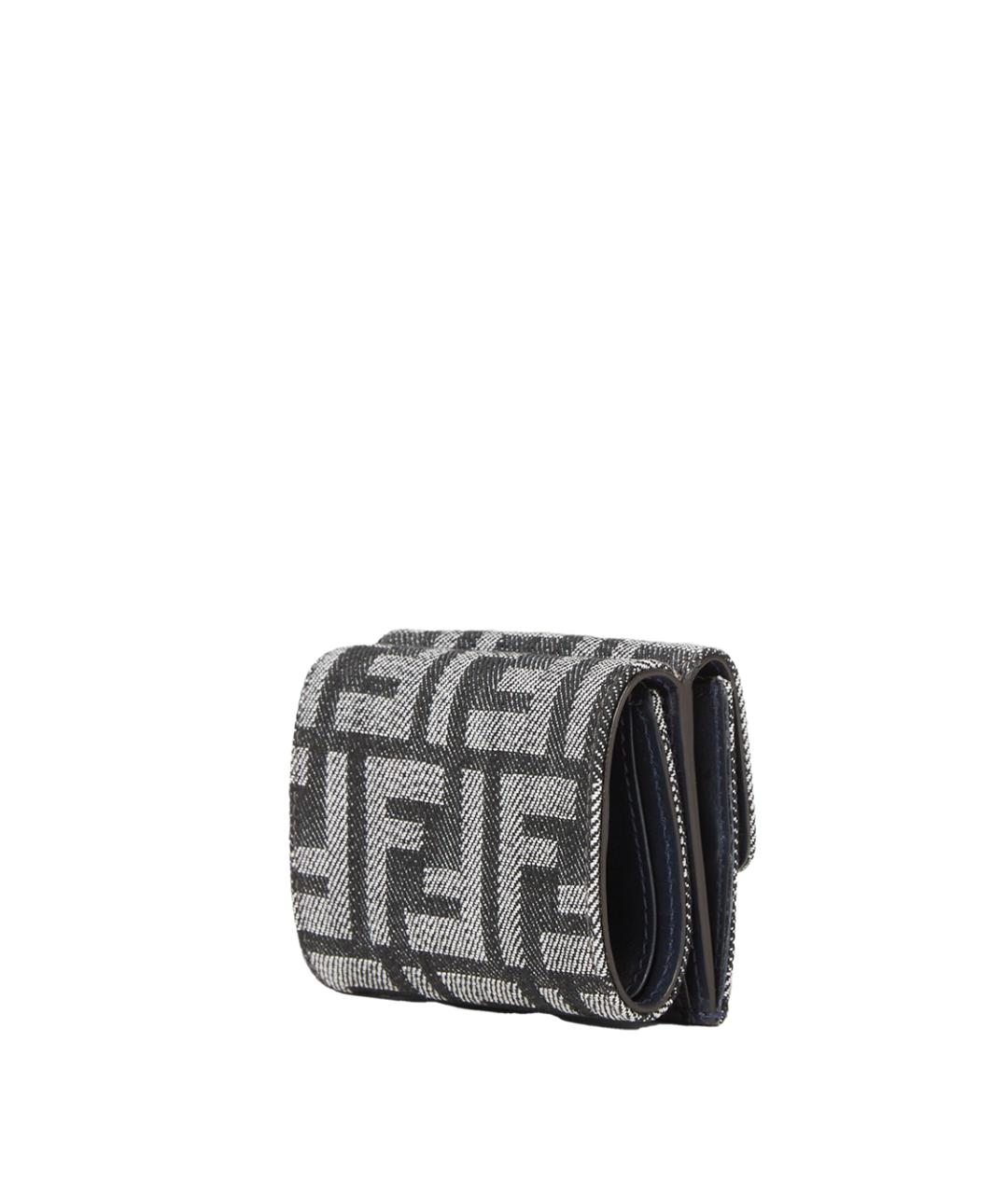 FENDI Синий кошелек, фото 3