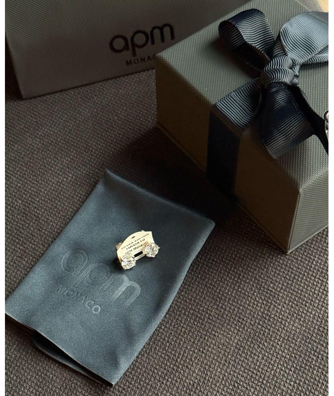 APM Monaco Серебряные серебряные серьги, фото 5