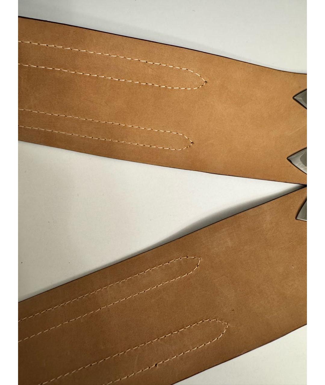 ETRO Бордовый замшевый ремень, фото 6