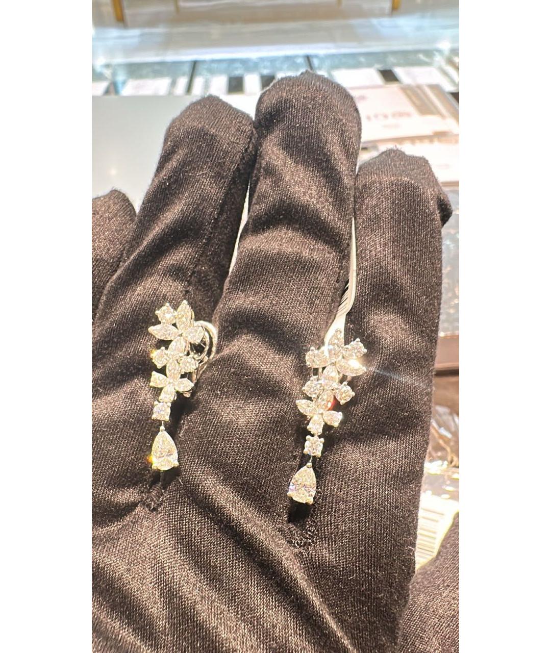 GRAFF Серебряные серьги из белого золота, фото 2