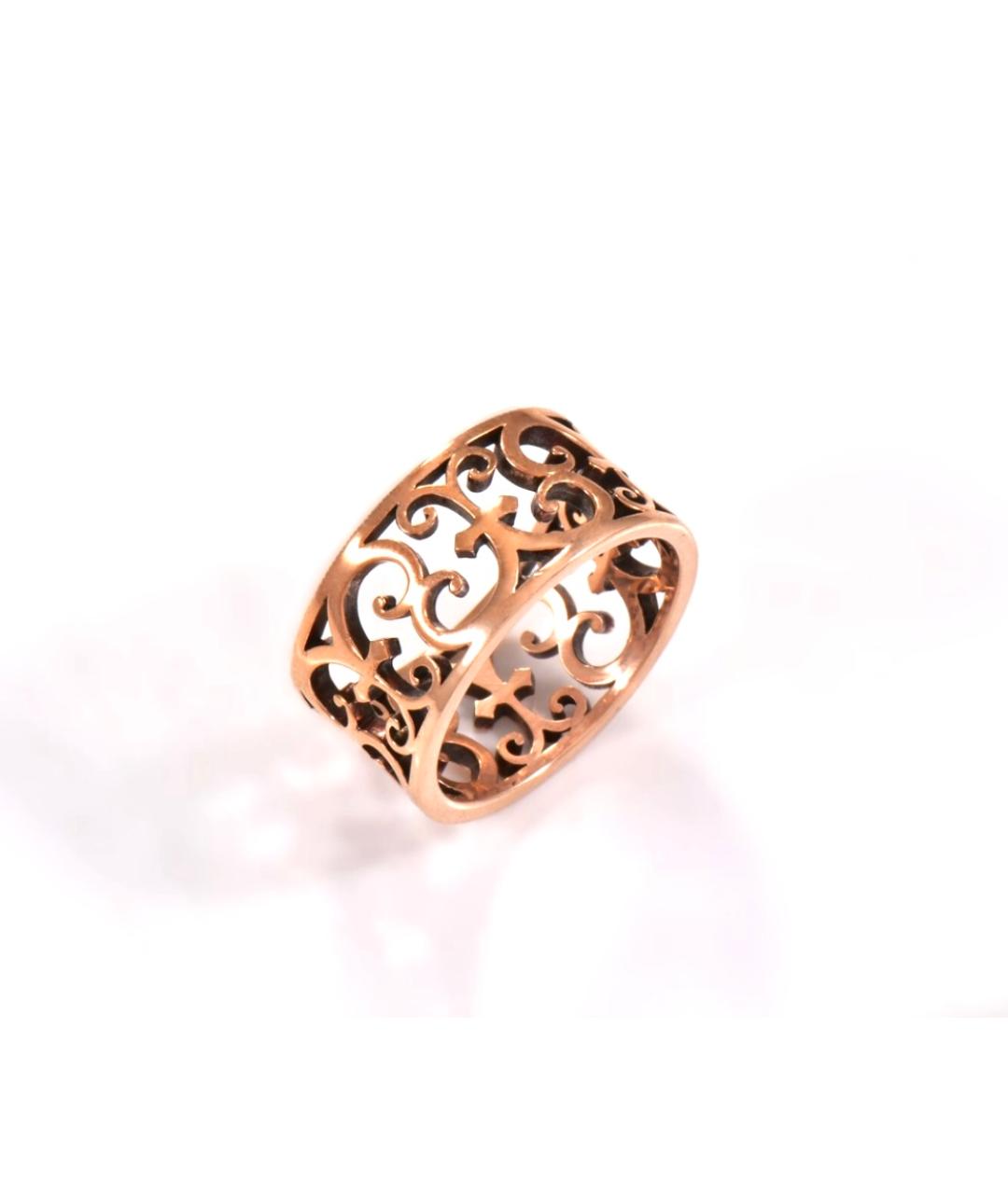 TIFFANY&CO Розовое металлическое кольцо, фото 7