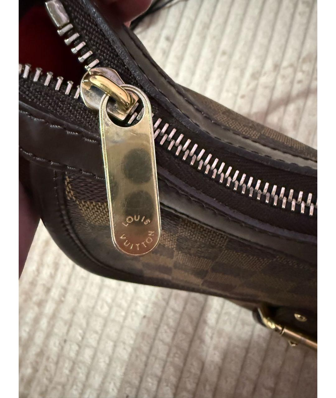 LOUIS VUITTON Коричневая сумка тоут, фото 7