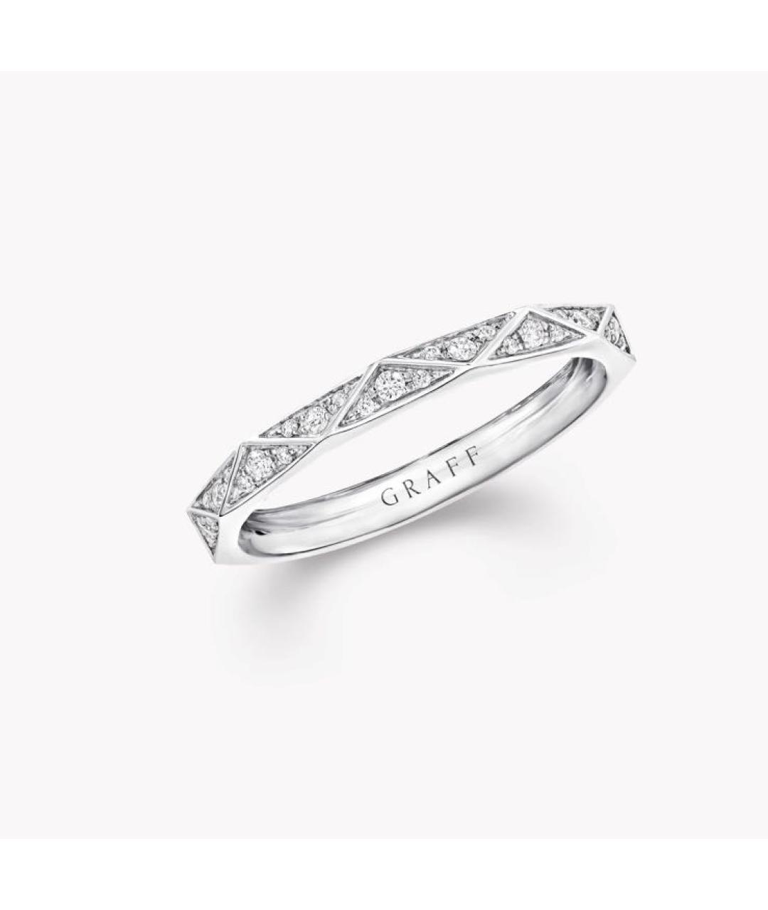 GRAFF Серебряное кольцо из белого золота, фото 4