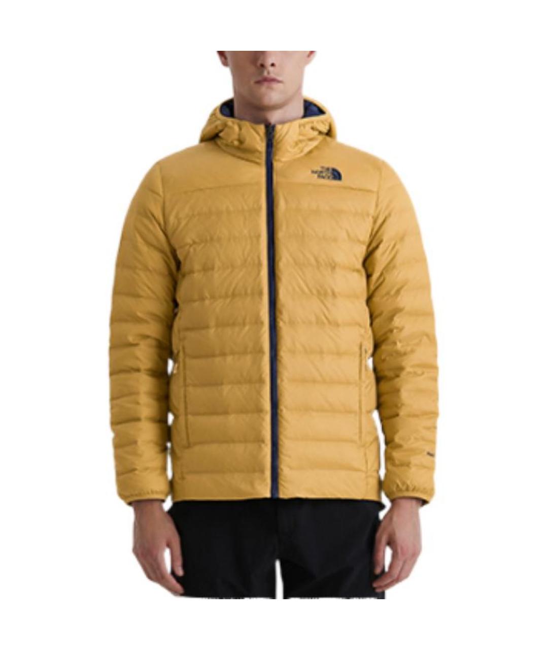 THE NORTH FACE Желтый пуховик, фото 4