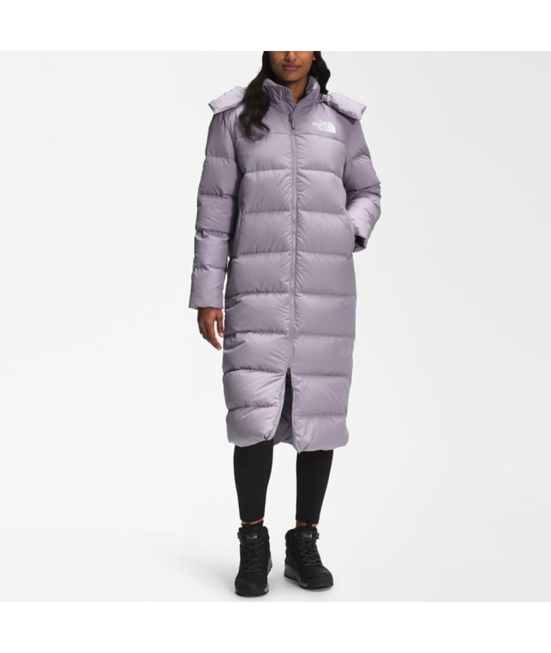 THE NORTH FACE Серый пуховик, фото 2